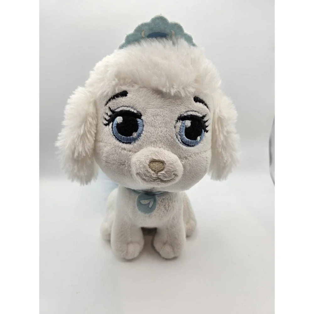 Disney Palace Pets 8 Inch Cinderella Pumpkin‎ Plush Dog Stuffed White Toy Puppy